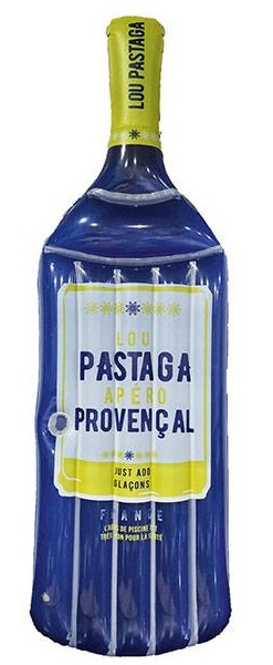 bouteille de pastaga gonflable